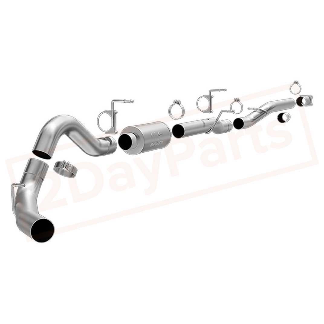 Image Magnaflow Exhaust -System Kit for Chevrolet Silverado 3500 2001 -2006 part in Exhaust Systems category