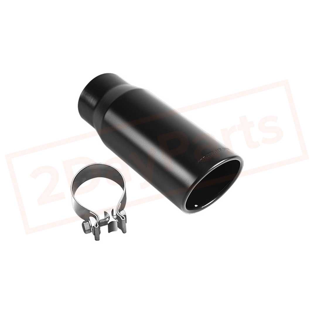 Image Magnaflow Exhaust Tail Pipe Tips - Black MAG35235 Universal High Quality! part in Mufflers category