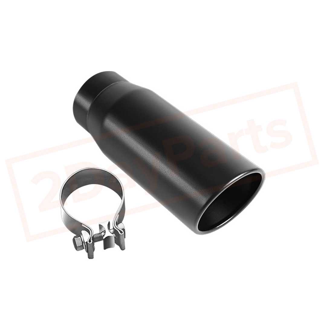 Image Magnaflow Exhaust Tail Pipe Tips - Black MAG35236 Universal High Quality! part in Mufflers category