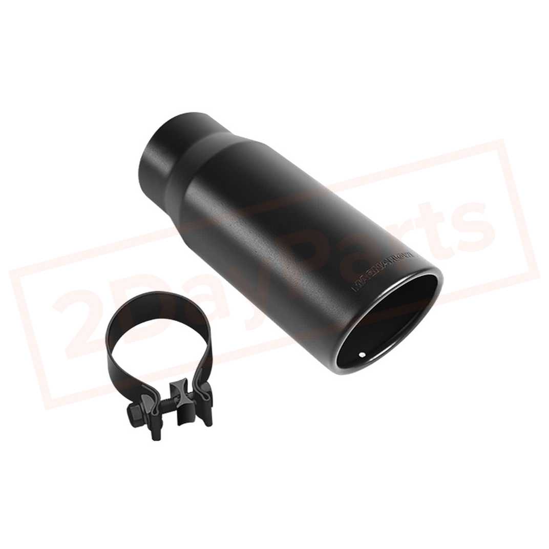 Image Magnaflow Exhaust Tail Pipe Tips - Black MAG35237 Universal High Quality! part in Mufflers category