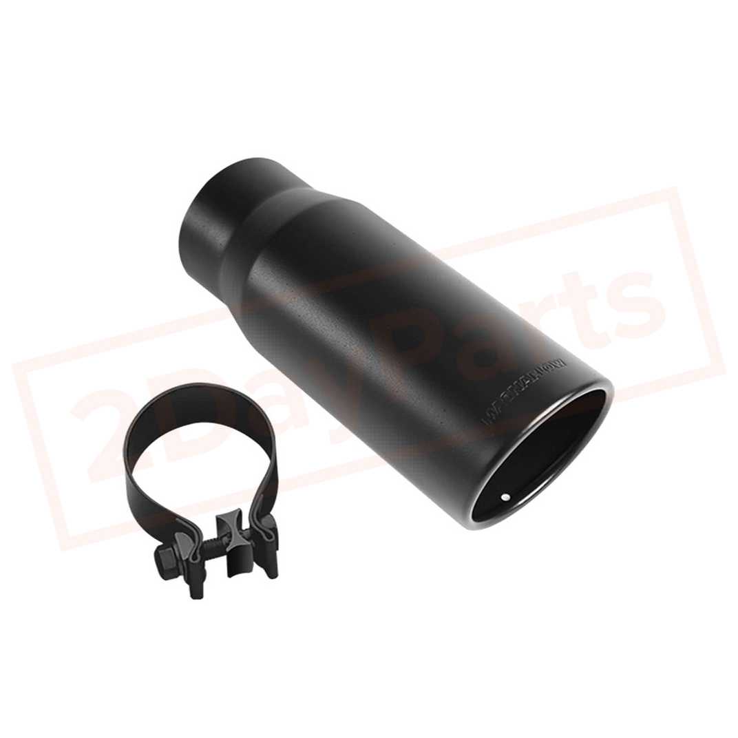 Image Magnaflow Exhaust Tail Pipe Tips - Black MAG35238 Universal High Quality! part in Mufflers category