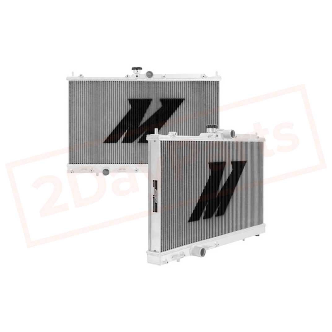 Image Mishimoto Aluminum Radiator 03-07 Mitsubishi Lancer Evo 7/8/9 Manual MMRAD-EVO01 part in Radiators & Parts category