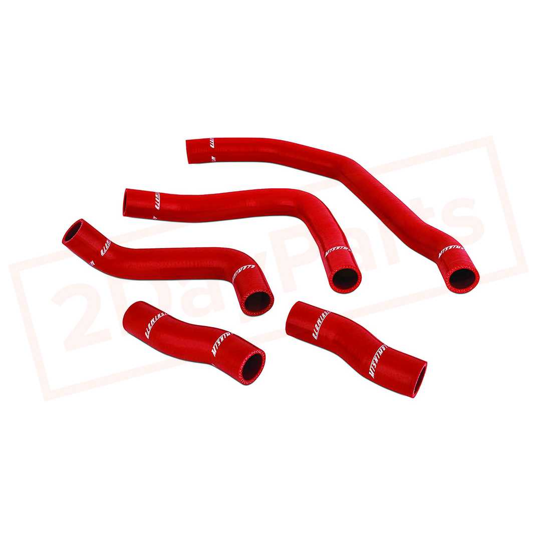 Image Mishimoto Red Silicone Hose Kit for Toyota MR2 Turbo MMHOSE-MR2-90RD 1990-1999 part in Hoses & Clamps category