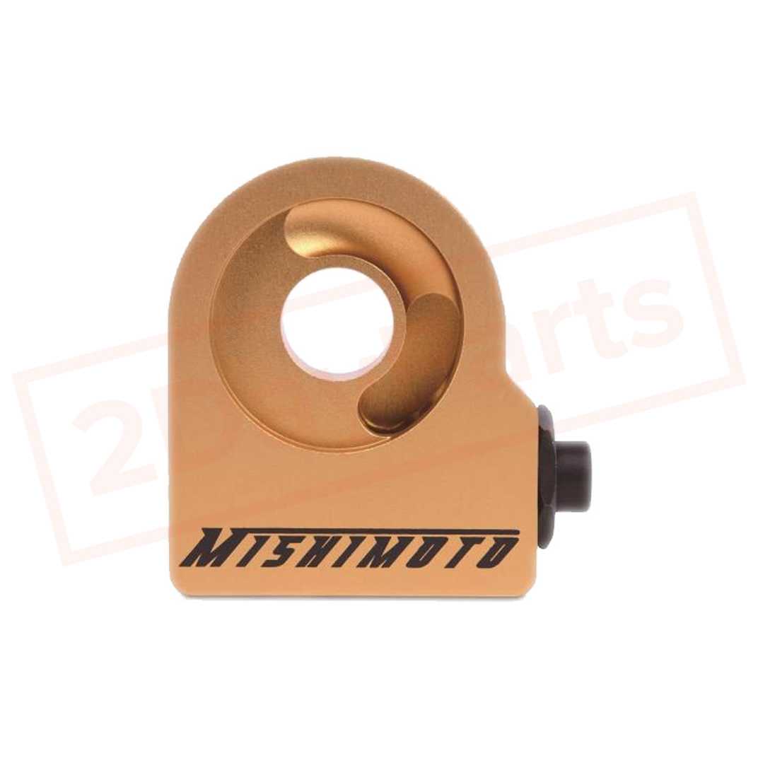 Image Mishimoto Thermostatic Oil Sandwich Plate Gold M20 MMOP-SPT part in Oil Coolers category