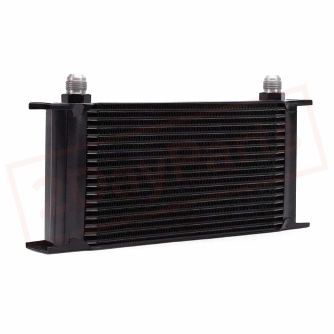 Image 2 Mishimoto Universal Aluminum Black 19-Row Oil Cooler MMOC-19BK part in Oil Coolers category