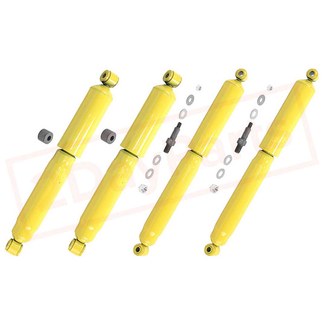 Image Kit 4 Monroe Gas-Magnum Front&Rear shocks for Chevrolet K20 Suburban 1973-1986 part in Shocks & Struts category