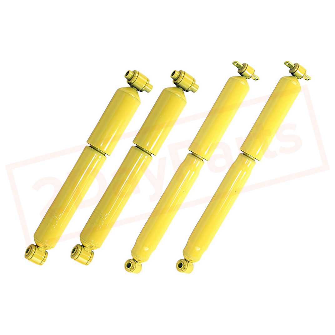 Image Kit 4 Monroe Gas-Magnum Front&Rear shocks for Chevrolet K2500 Suburban 92-99 part in Shocks & Struts category