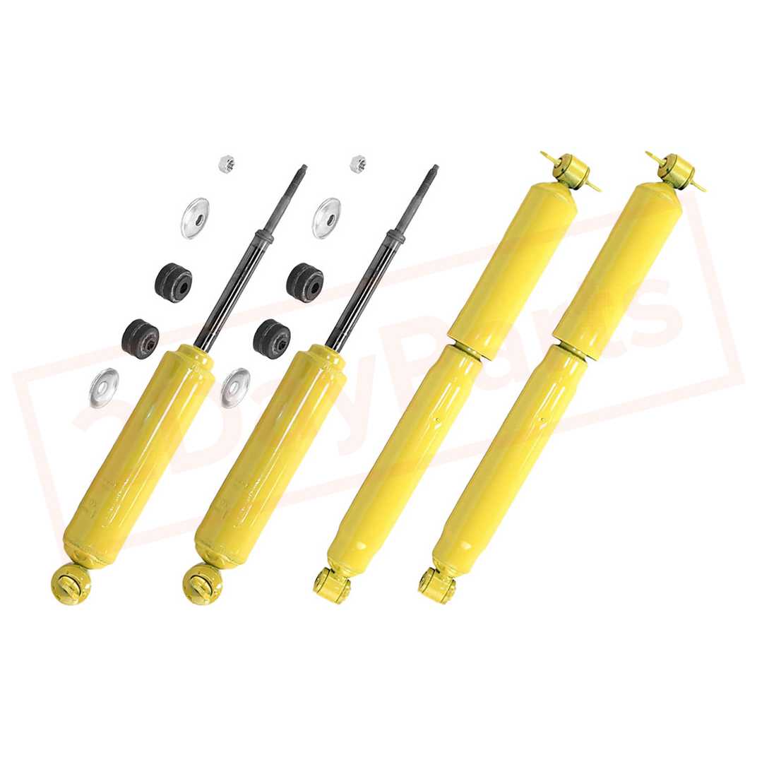 Image Kit 4 Monroe Gas-Magnum Front&Rear shocks for GMC Yukon 1995-1999 part in Shocks & Struts category