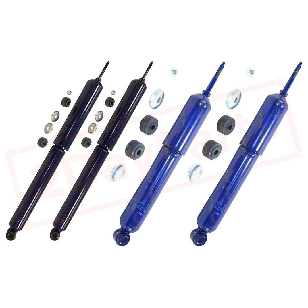 Image Kit 4 Monroe Monro-Matic Plus Front&Rear shocks for Ford F-150 Heritage 2004 2WD part in Shocks & Struts category