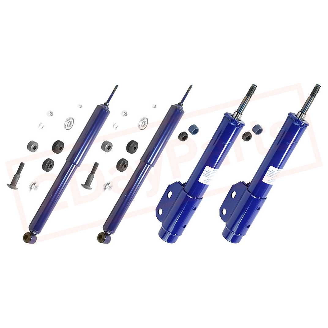 Image Kit 4 Monroe Monro-Matic Plus Front & Rear shocks for Ford Mustang 1979-1993 part in Shocks & Struts category