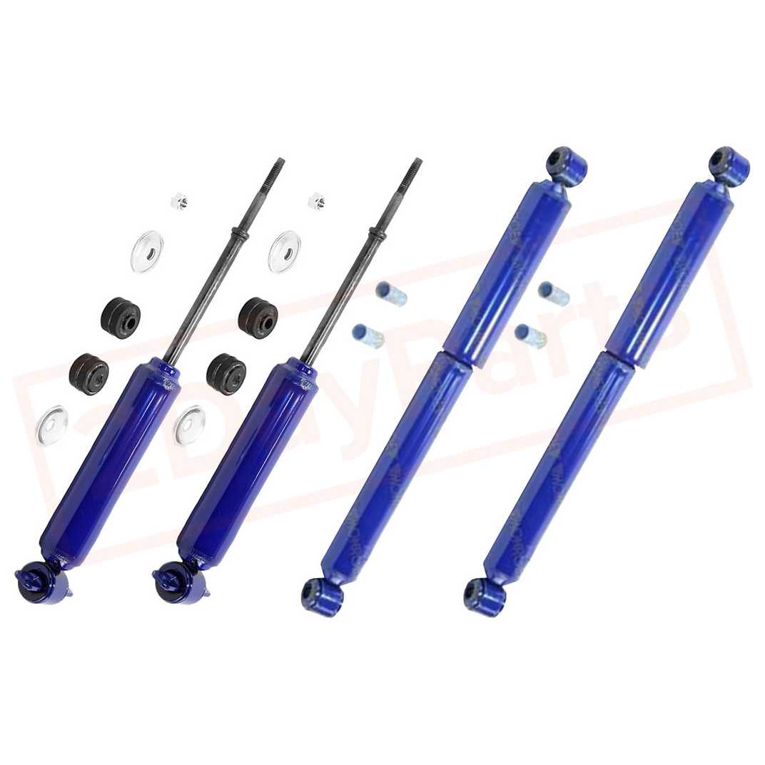 Image Kit 4 Monroe Monro-Matic Plus Front & Rear shocks for Toyota T100 1993-1998 RWD part in Shocks & Struts category