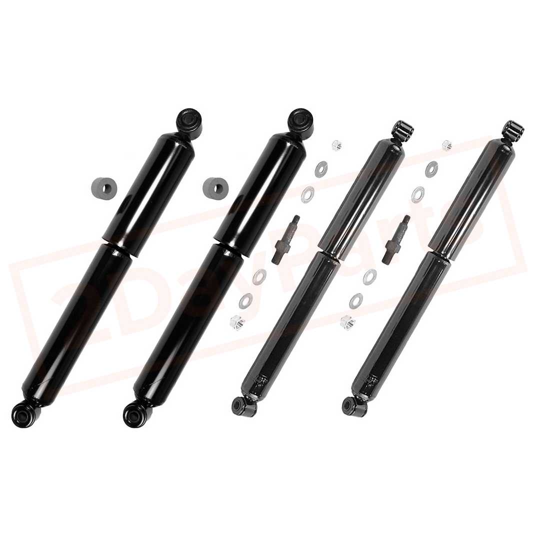 Image Kit 4 Monroe OESpectrum Front & Rear shocks for Chevrolet Blazer 1973-91 part in Shocks & Struts category