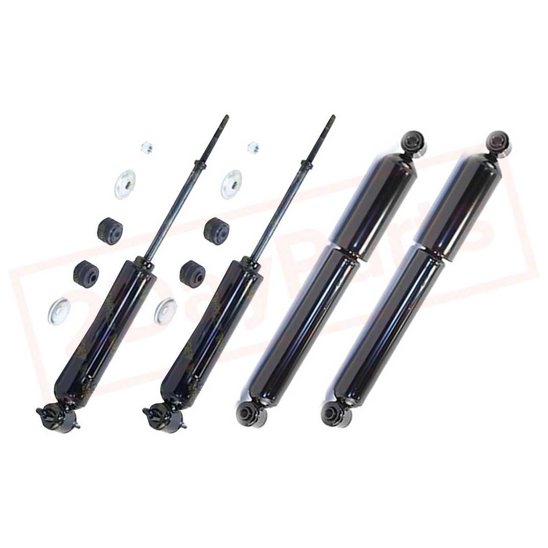 Image Kit 4 Monroe OESpectrum Front & Rear shocks for Chevrolet Camaro 1970-1981 part in Shocks & Struts category