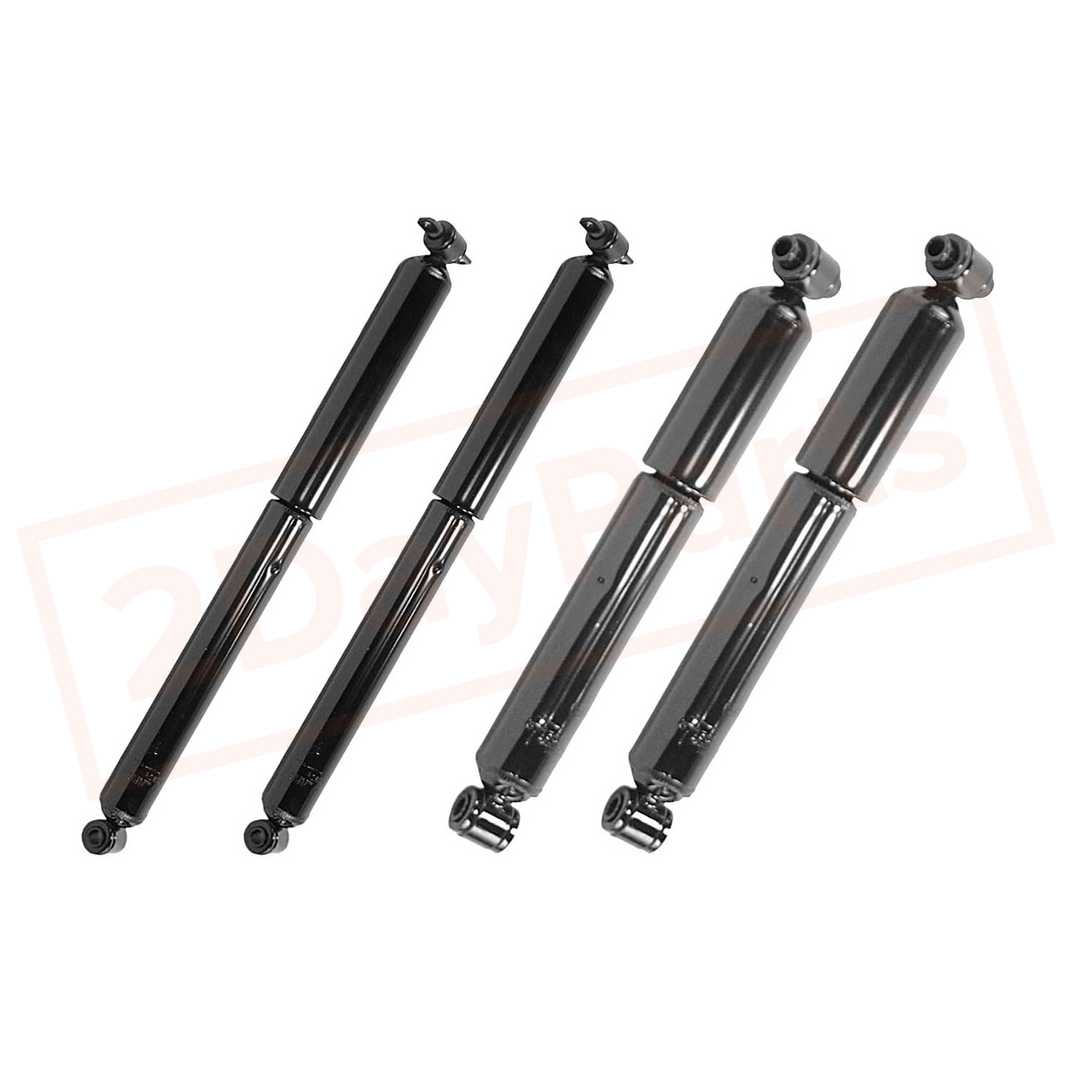 Image Kit 4 Monroe OESpectrum Front & Rear shocks for Chevrolet K2500 1988-2000 part in Shocks & Struts category