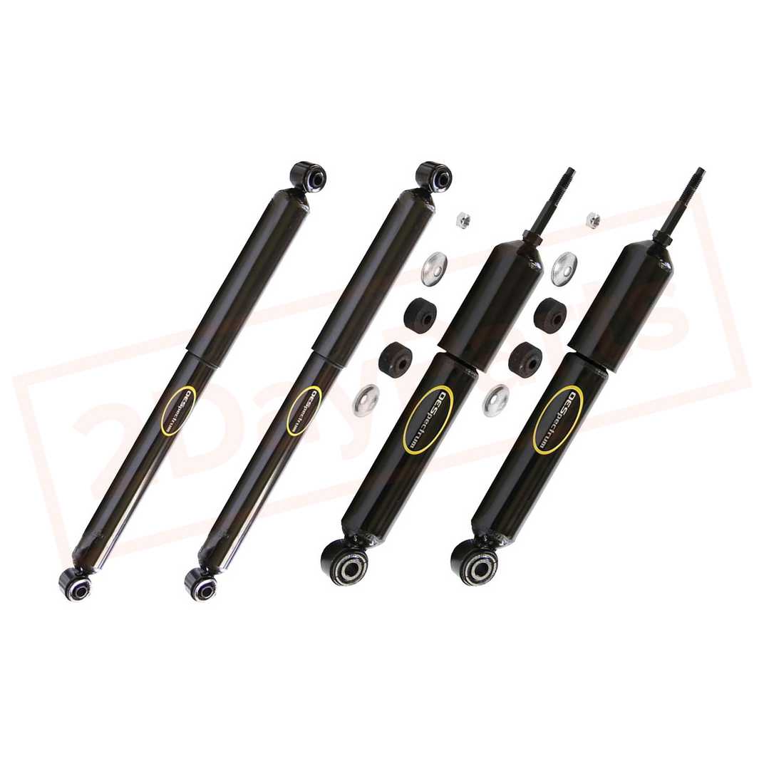 Image Kit 4 Monroe OESpectrum Front&Rear shocks for Chevrolet Silverado 2500 HD 01-10 part in Shocks & Struts category