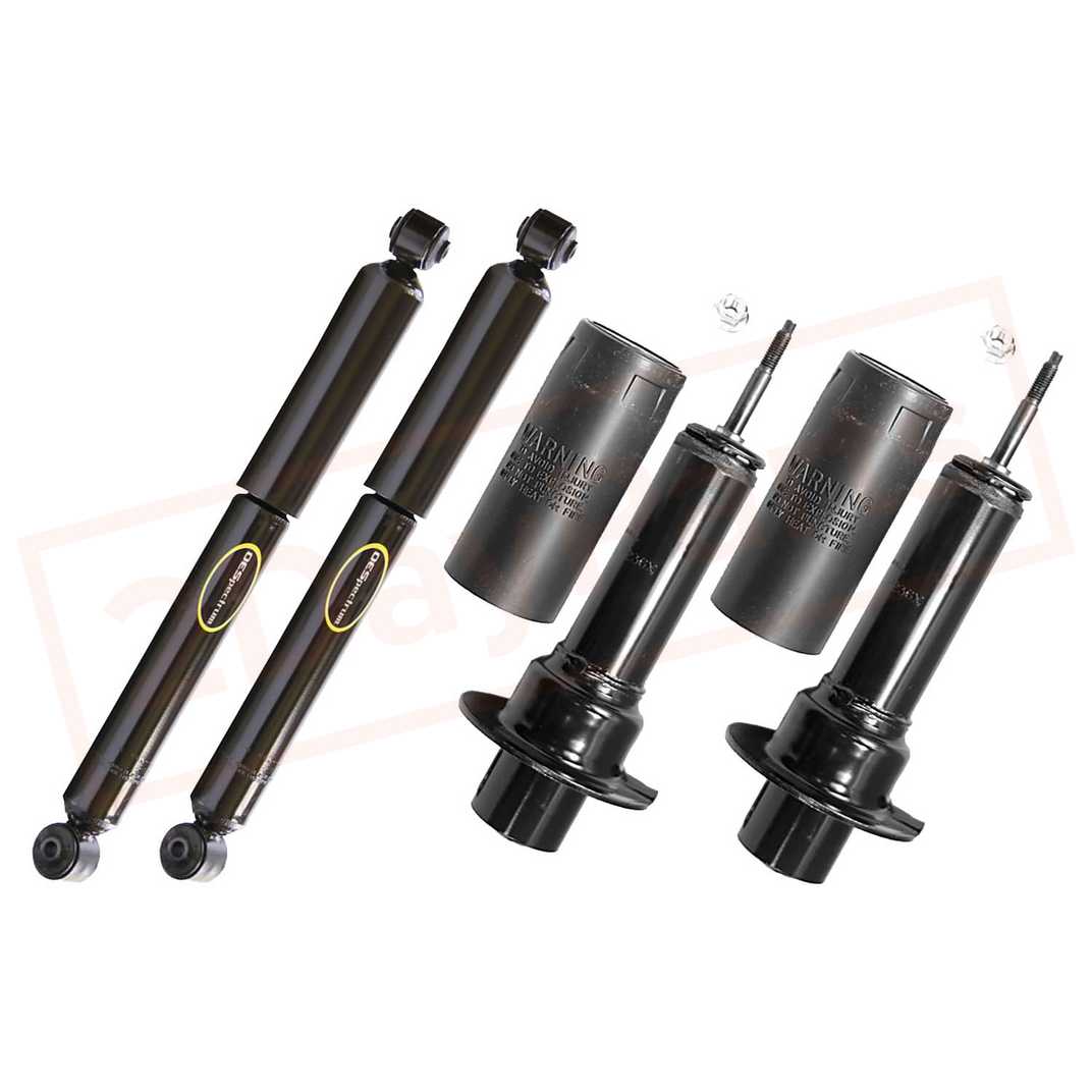 Image Kit 4 Monroe OESpectrum Front&Rear shocks for Dodge Nitro 07-11 part in Shocks & Struts category