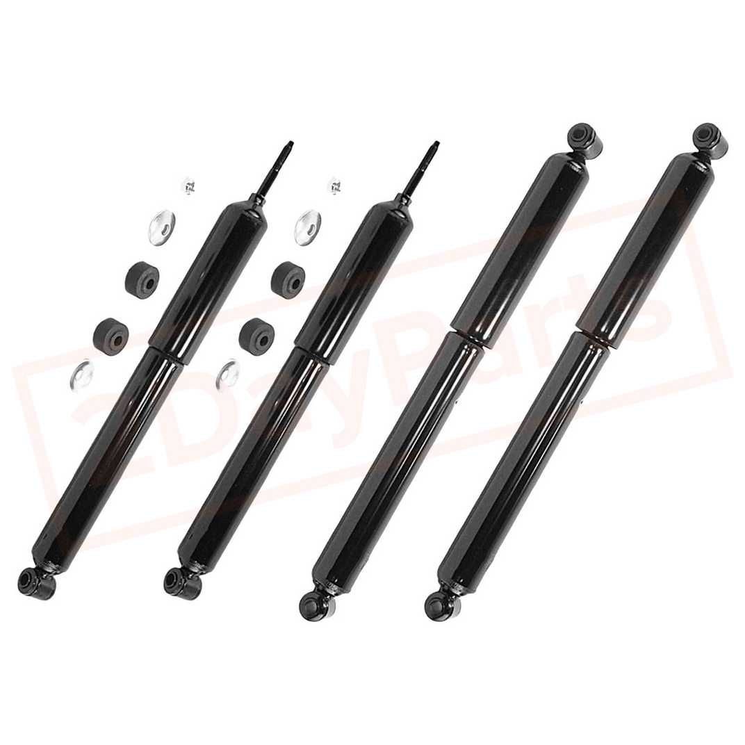 Image Kit 4 Monroe OESpectrum Front & Rear shocks for Dodge Ram 1500 1994-2001 4WD part in Shocks & Struts category