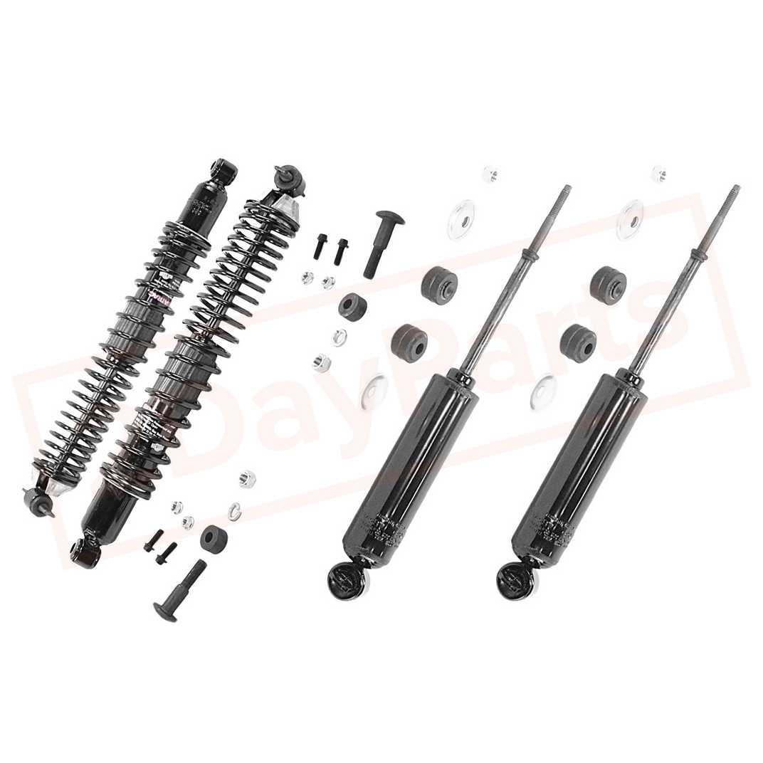 Image Kit 4 Monroe OESpectrum Front&Rear shocks for GMC Caballero 78-87 part in Shocks & Struts category