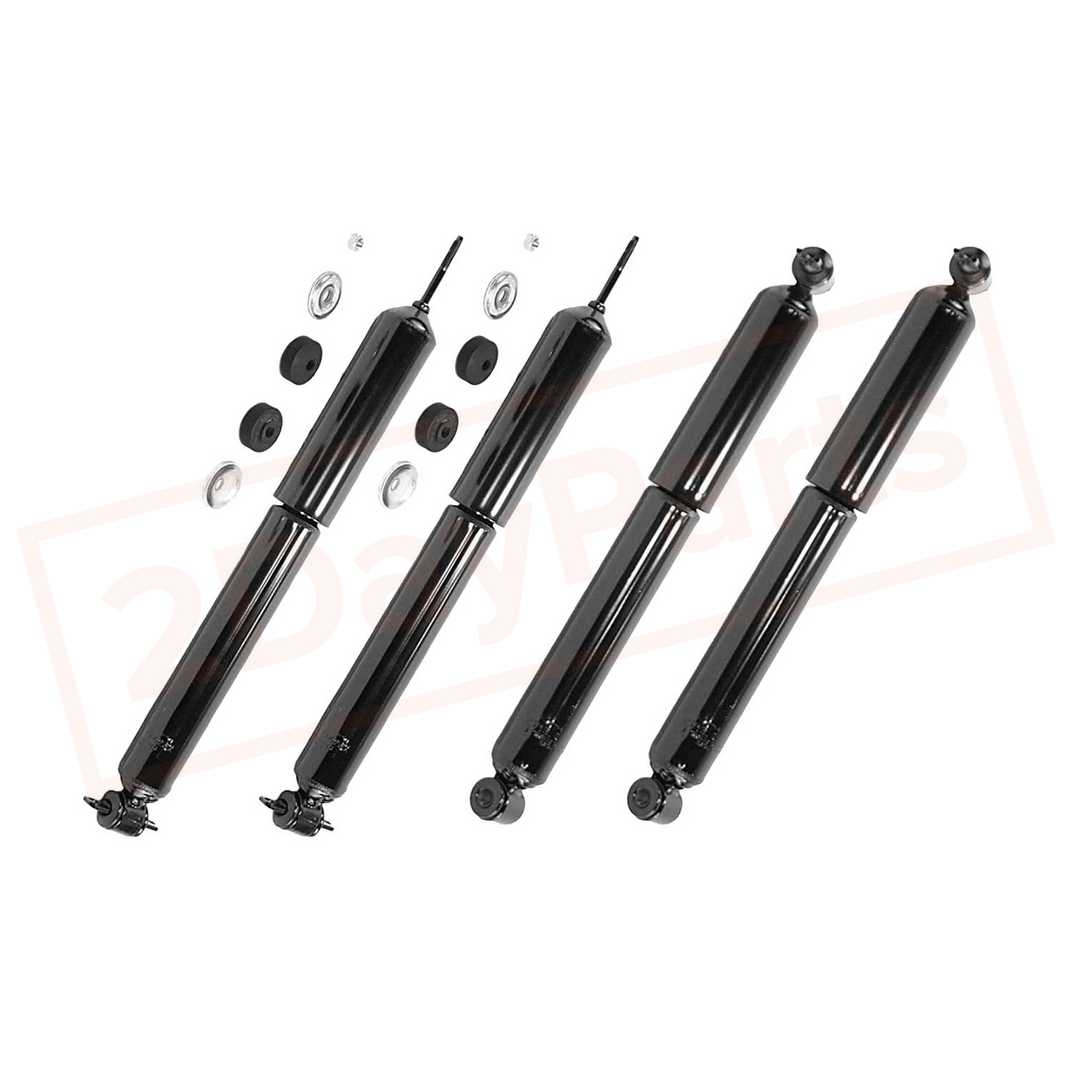 Image Kit 4 Monroe OESpectrum Front&Rear shocks for Jeep Wrangler 97-06 part in Shocks & Struts category