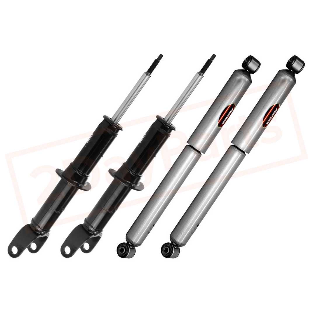 Image Kit 4 Monroe Reflex Front&Rear shocks for Dodge Dakota 2005-2009 part in Shocks & Struts category