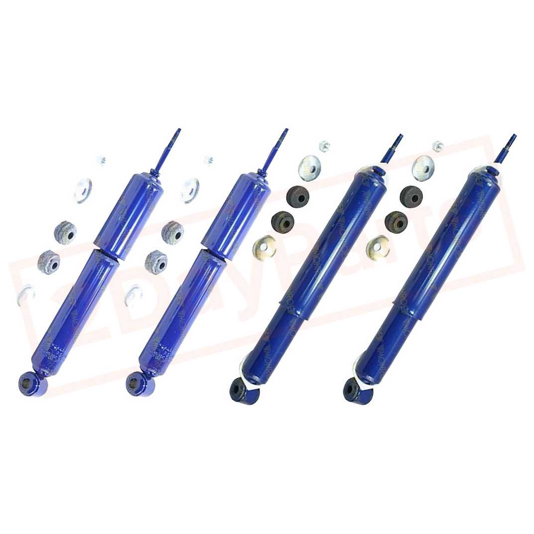 Image Monroe Matic Plus Front&Rear shocks for Ford E-350 Econoline Club Wagon 92-02 part in Shocks & Struts category