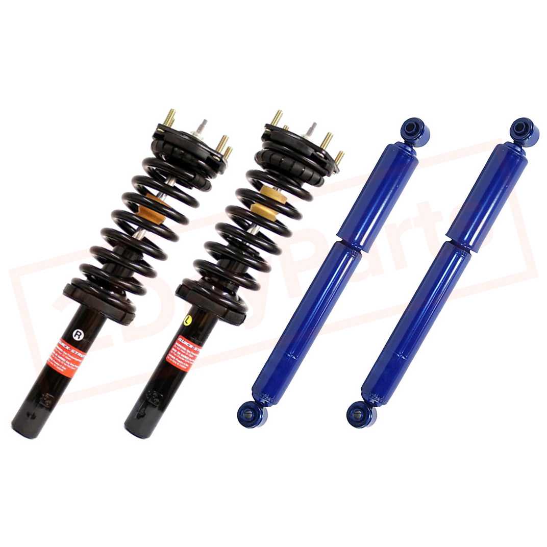 Image Monroe Quick-Strut/Matic Plus Front&Rear shocks for Jeep Grand Cherokee 05-10 part in Shocks & Struts category