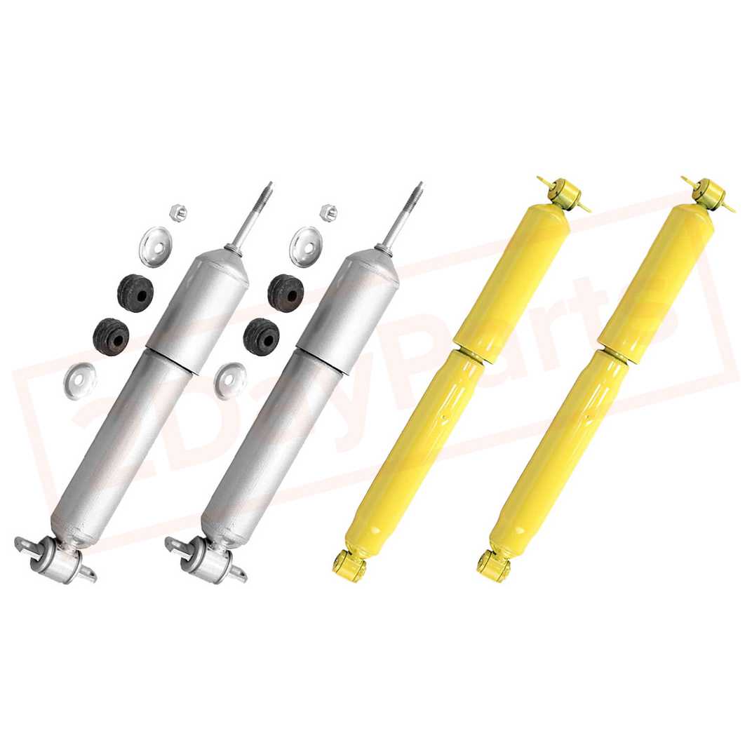 Image Monroe Reflex/Gas-Magnum Front&Rear shocks for Chevrolet Express 1500 03-14 RWD part in Shocks & Struts category