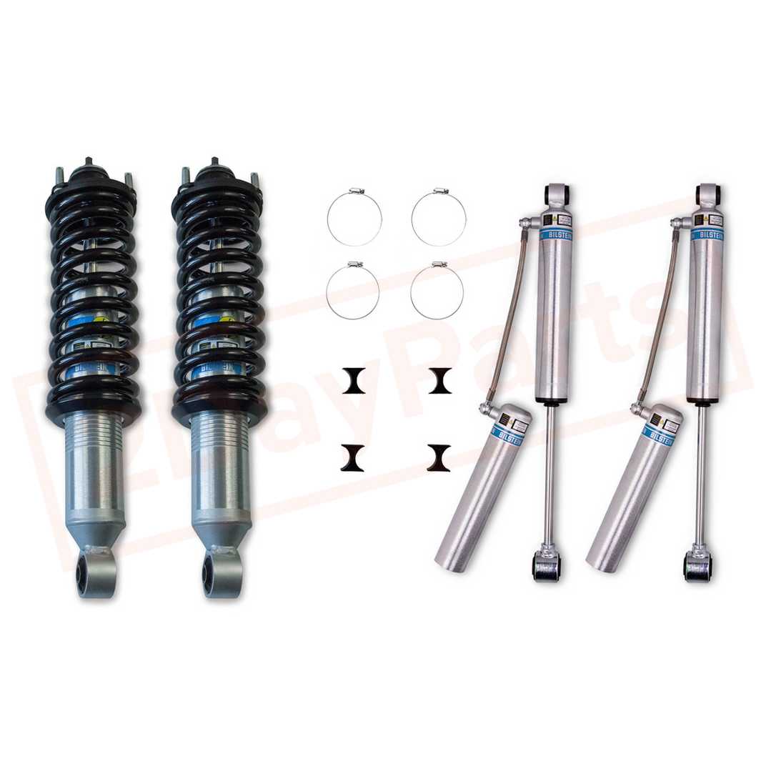 Image Bilstein 6112 Front Assembled Coilovers 0-1.5" Lift Rear 5160 Shocks fits Suzuki Equator 2008-2012 part in Coilovers category