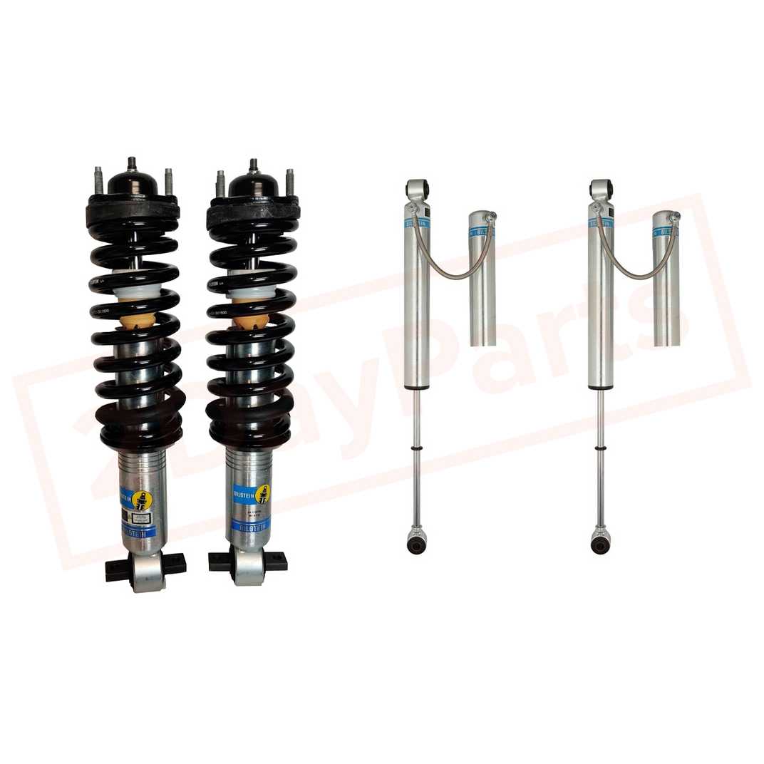 Image Bilstein 6112 Front Assembled Coilovers 0-1.75" Lift Rear 5160 Shocks fits Chevy Silverado 1500 2007-2013 part in Coilovers category