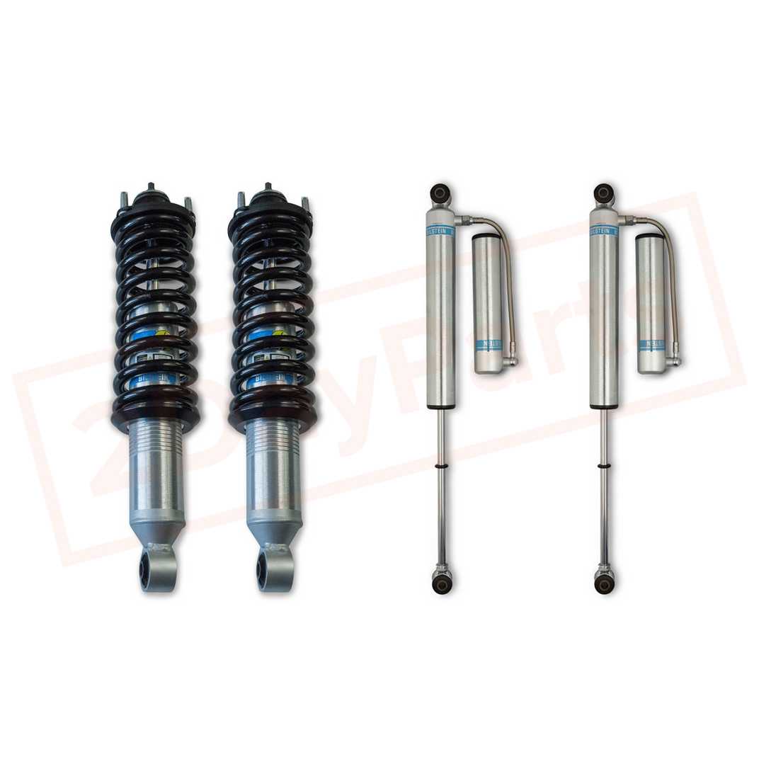 Image Bilstein 6112 Front Assembled Coilovers 0-2" Lift Rear 5160 Shocks fits Lincoln Mark LT 2WD 2006-2008 part in Coilovers category