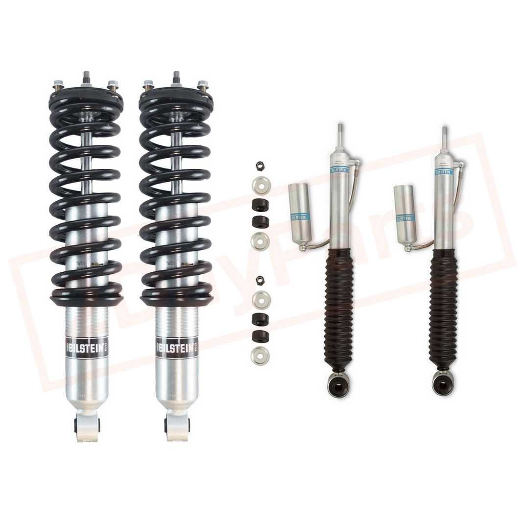 Image Bilstein 6112 Front Assembled Coilovers 1.9-2.85" Lift Rear 5160 Shocks fits Toyota 4Runner 2003-2009 part in Coilovers category