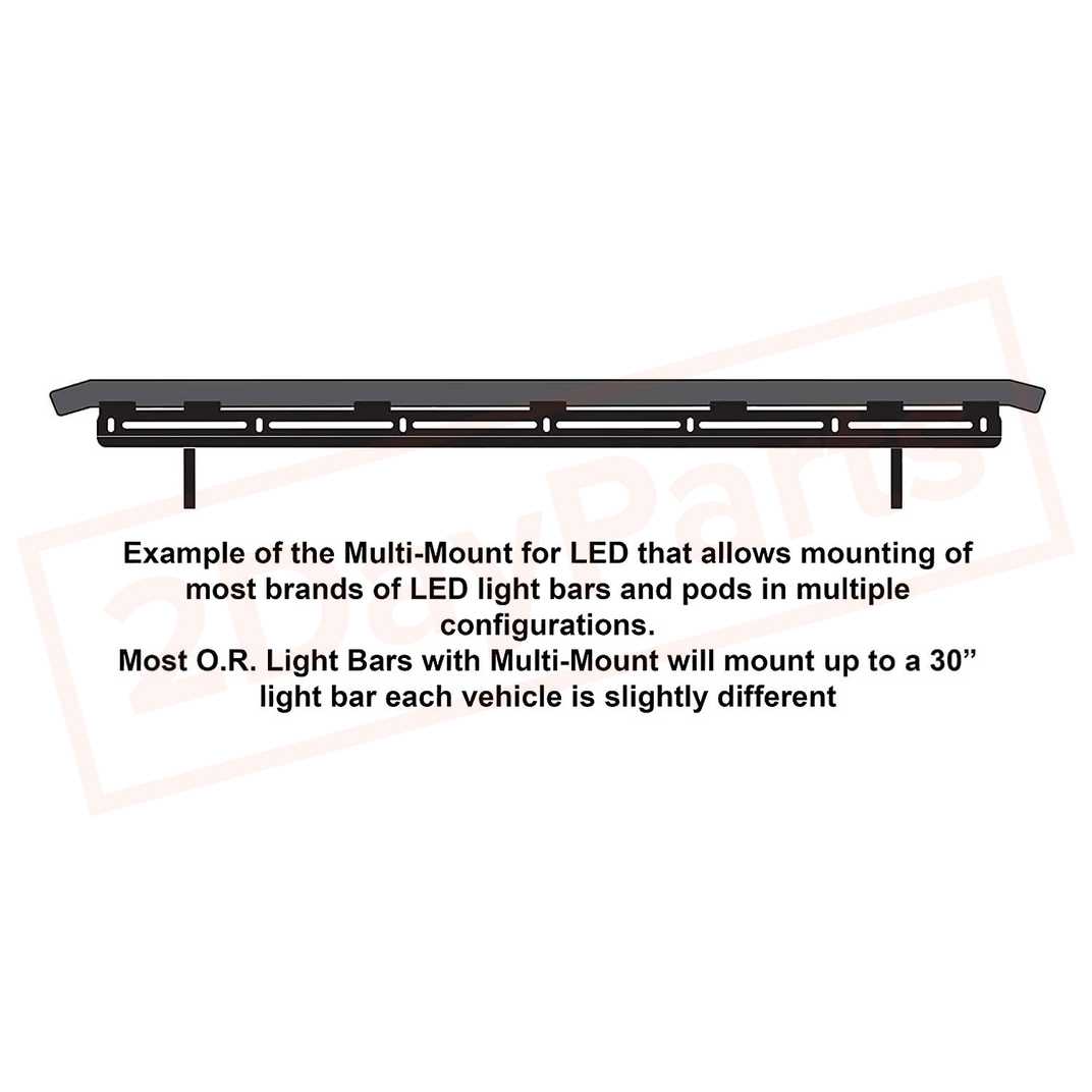 Image 2 N-FAB Light Bar fits Ford F-250 Super Duty 2011-15 part in Light Bars category