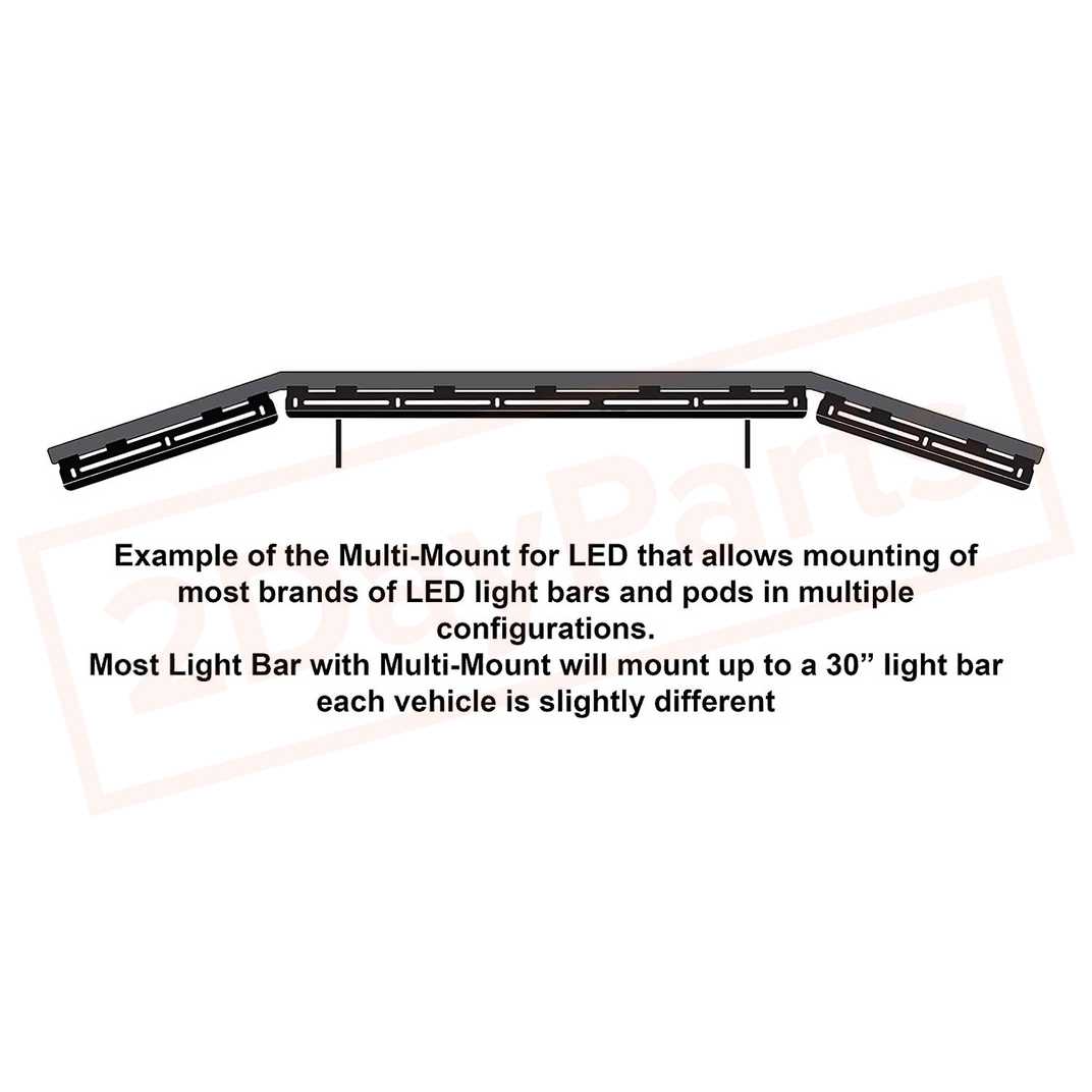 Image 2 N-FAB Light Bar fits Ford F-250 Super Duty 2017-2019 part in Light Bars category