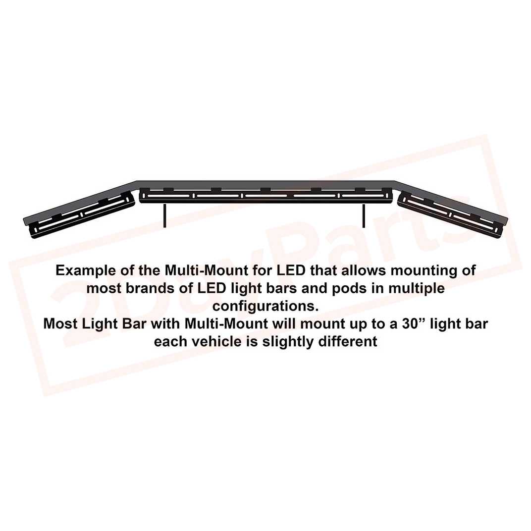 Image 2 N-FAB Light Bar for Ford F-250 Super Duty 2017-19 part in Light Bars category