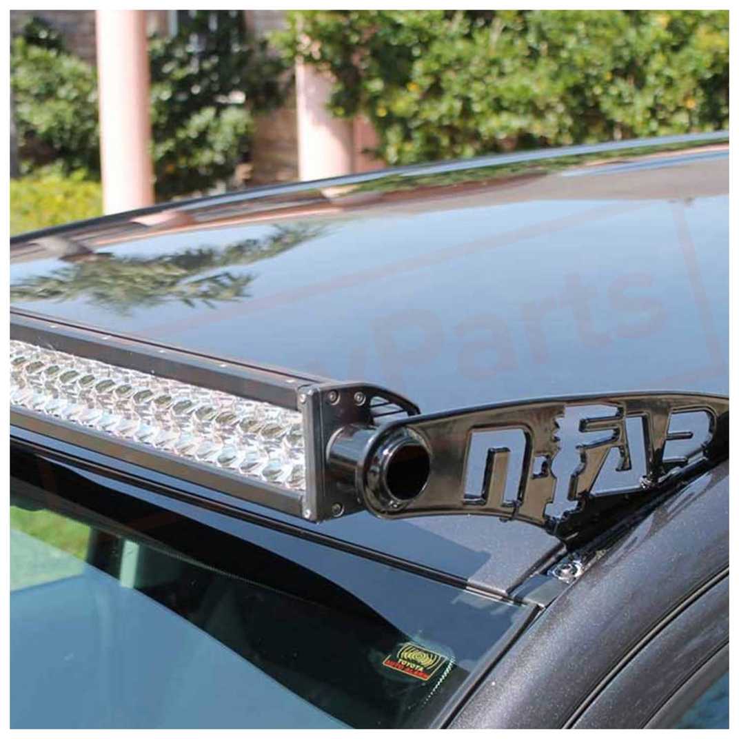 Image 1 N-FAB Light Bar Mounting Kit fits GMC Sierra 2500 HD 2007-14 part in Light Bars category