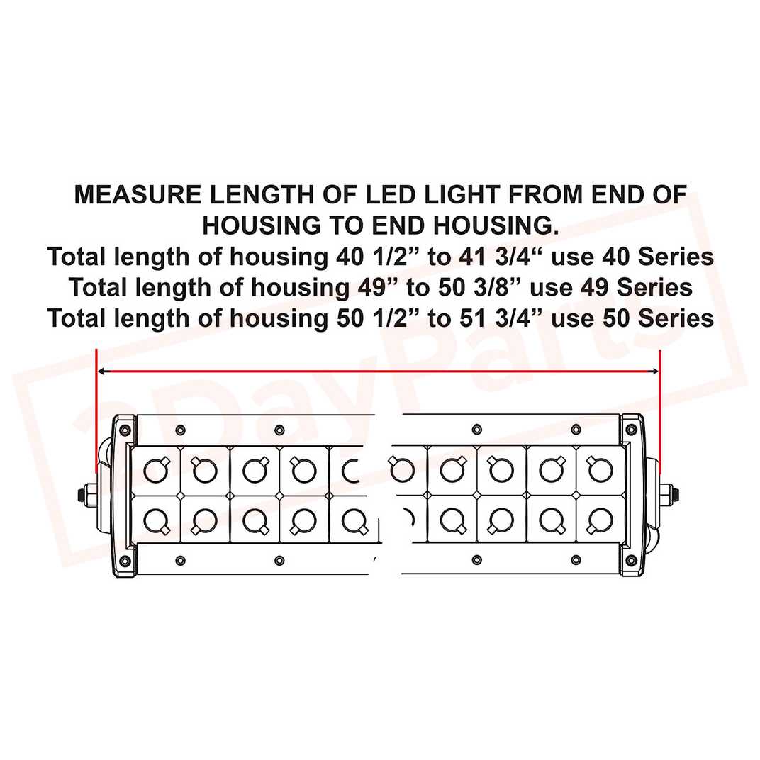 Image 2 N-FAB Light Bar Mounting Kit for Dodge Ram 2500 2002-2009 part in Light Bars category