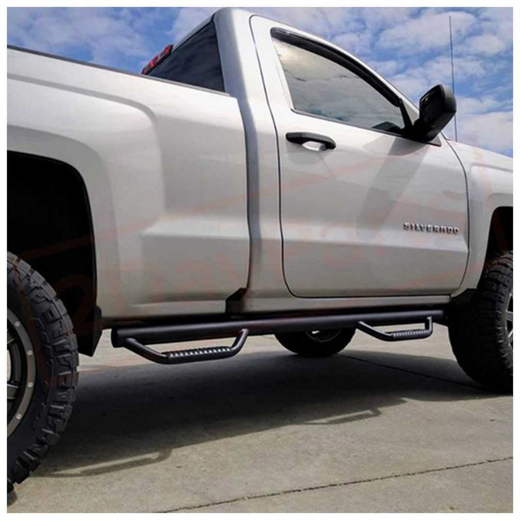 Image 2 N-FAB Nerf Step Bar for Chevrolet Silverado 1500 2007-2010 part in Nerf Bars & Running Boards category