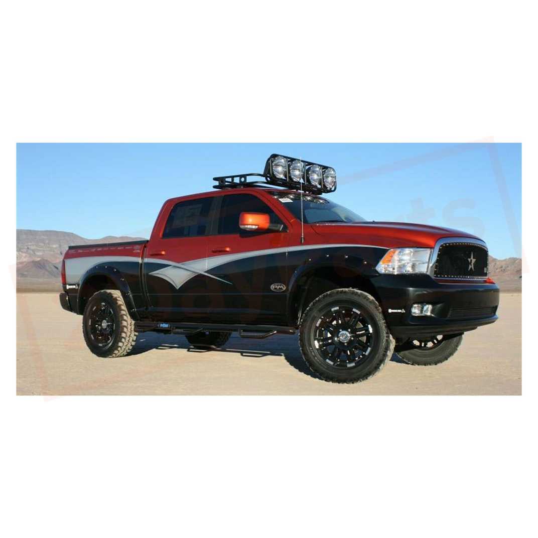 Image 1 N-FAB Nerf Step W2W w/Bed Acs (3 Stps) for Dodge Ram 1500 2009-2010 part in Nerf Bars & Running Boards category