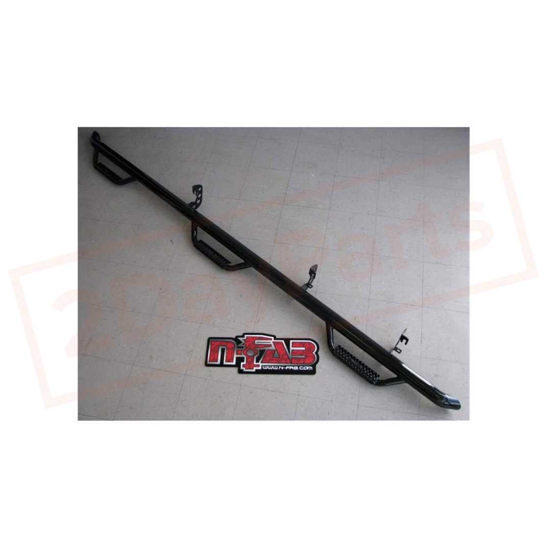 Image N-FAB Nerf Step W2W w/Bed Acs (3 Stps) for GMC Canyon 2015-19 part in Nerf Bars & Running Boards category