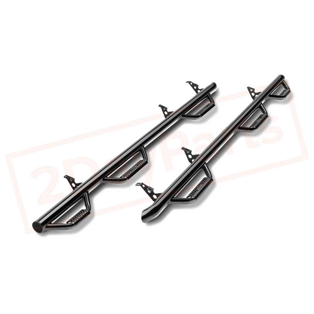 Image N-FAB Nerf Step W2W w/Bed Acs (3 Stps) for GMC Sierra 2500 HD 07-10 part in Nerf Bars & Running Boards category
