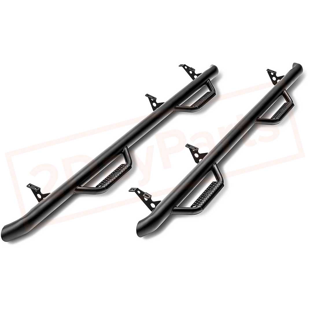 Image N-FAB Nerf Step W2W w/o Bed Acs (2 Stps) fits Ram 1500 2015-2018 part in Nerf Bars & Running Boards category