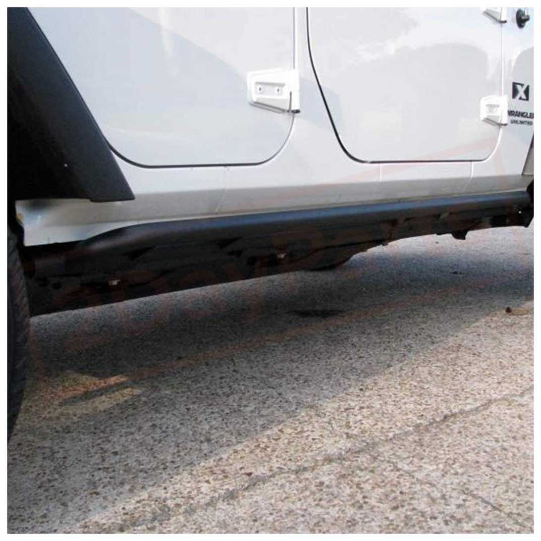 Image N-FAB Rocker Panel Guard fits Jeep Wrangler JK 2018 part in Nerf Bars & Running Boards category