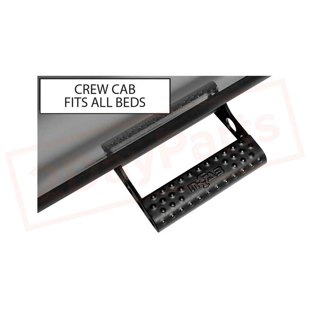 Image N-FAB Step Nerf Bar fits Chevrolet Silverado 2500 HD 2015-2019 part in Nerf Bars & Running Boards category