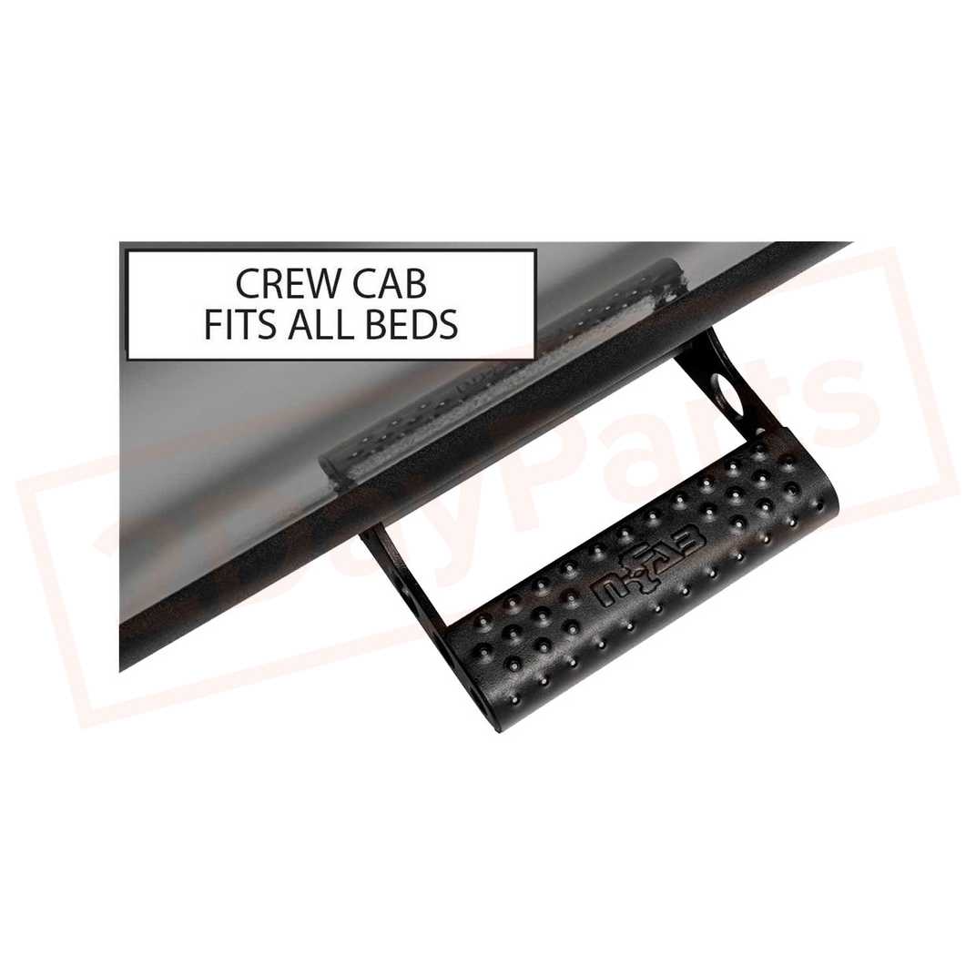 Image N-FAB Step Nerf Bar for Dodge Ram 1500 2009-10 part in Nerf Bars & Running Boards category