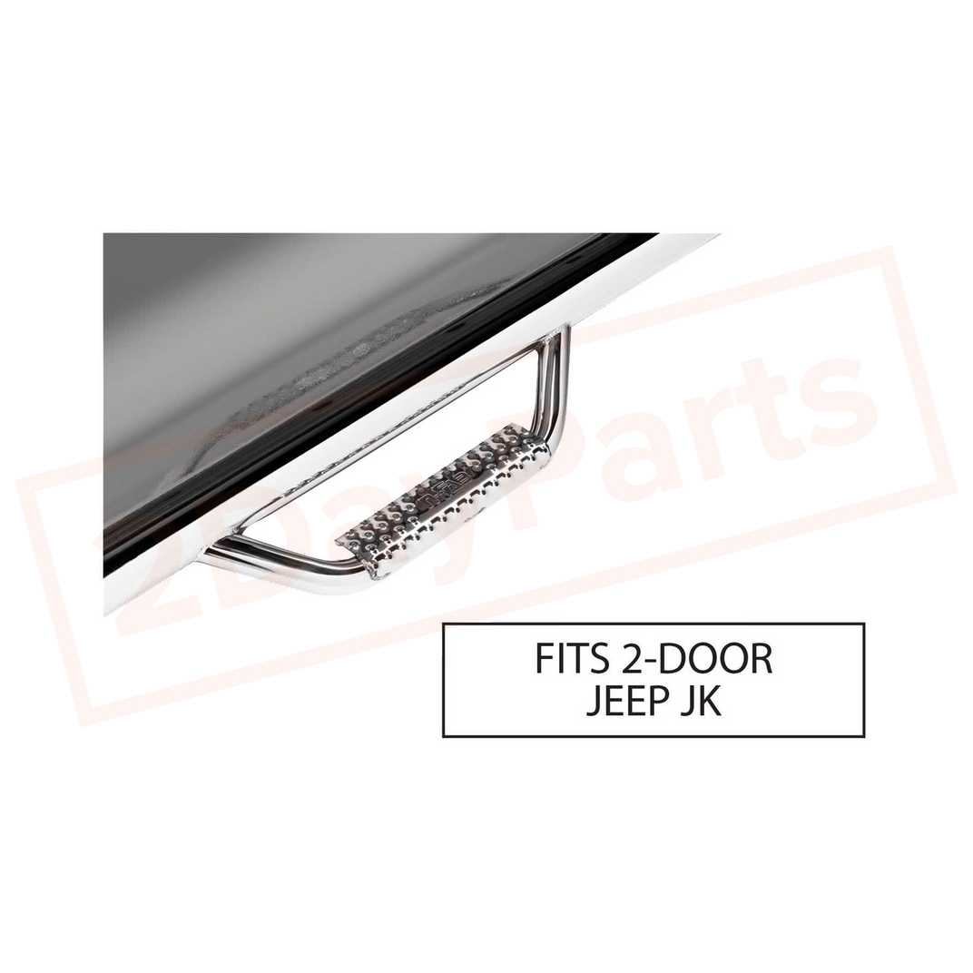 Image N-FAB Step Nerf fits Jeep Wrangler JK 2018 part in Nerf Bars & Running Boards category