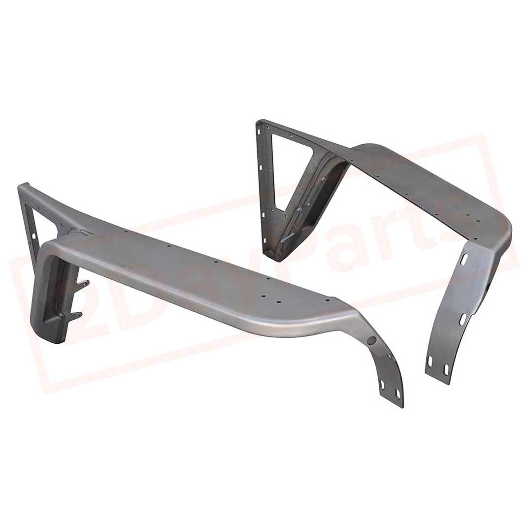 Image Poison Spyder 3 IN FLARE Front for Jeep Wrangler 1987-1995 part in Mouldings & Trim category