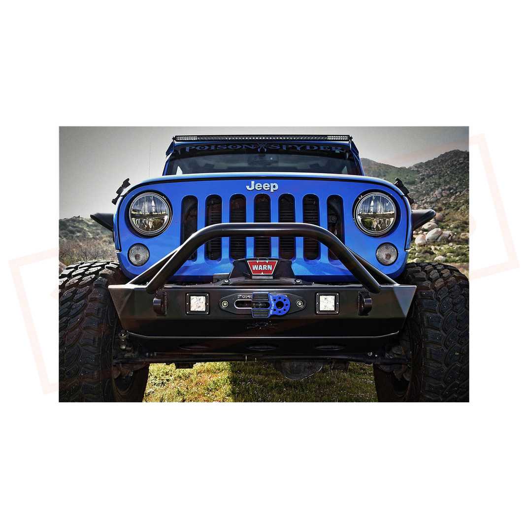 Image 1 Poison Spyder BUMPERS Front for Jeep Wrangler 2007-2018 part in Bumpers & Parts category