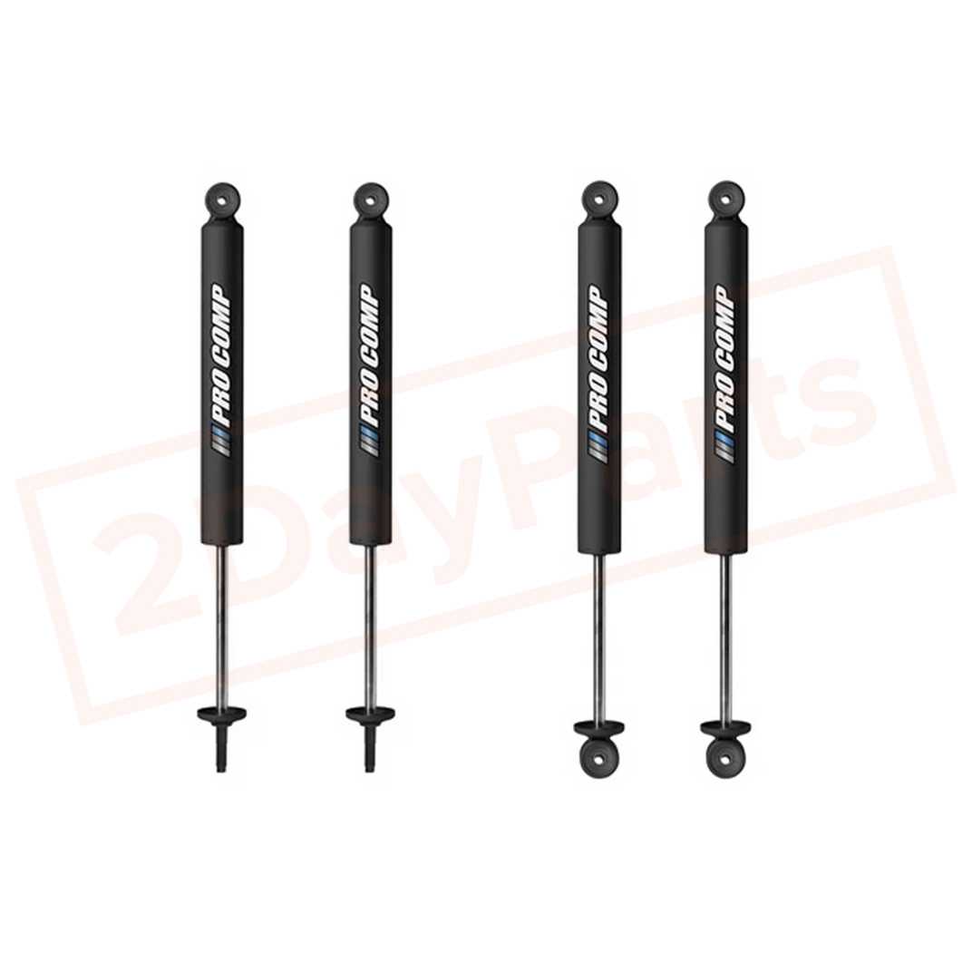 Image Kit 4 Pro Comp Pro-X 0-1" Lift shocks for GMC Sierra C1500 88-98 2WD part in Shocks & Struts category