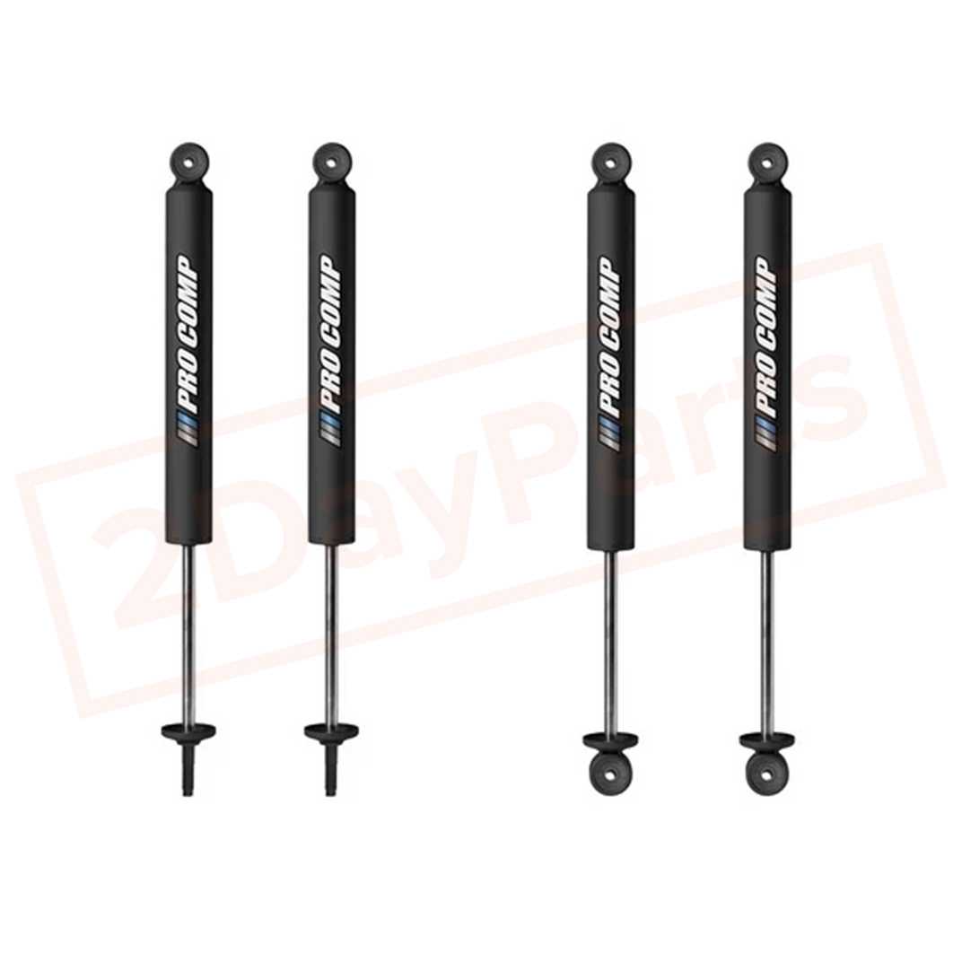 Image Kit 4 Pro Comp Pro-X 0-2.5" Lift shocks for Ford F-150 (1/2 Ton) 97-03 4WD part in Shocks & Struts category