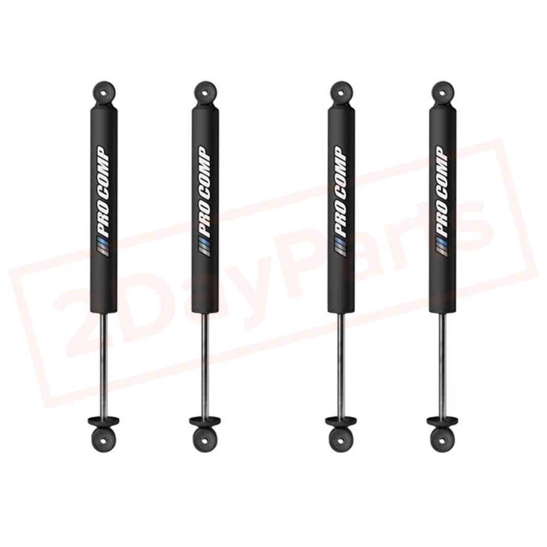 Image Kit 4 Pro Comp Pro-X 0-2" Lift shocks for Chevy Blazer (Compact) S-10 83-05 4WD part in Shocks & Struts category